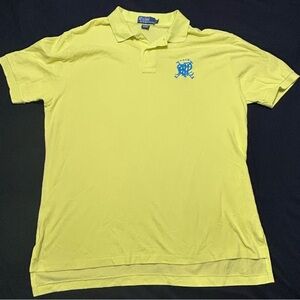 Polo Ralph Lauren Men’s Extra Large Neon Big Logo Polo Shirt